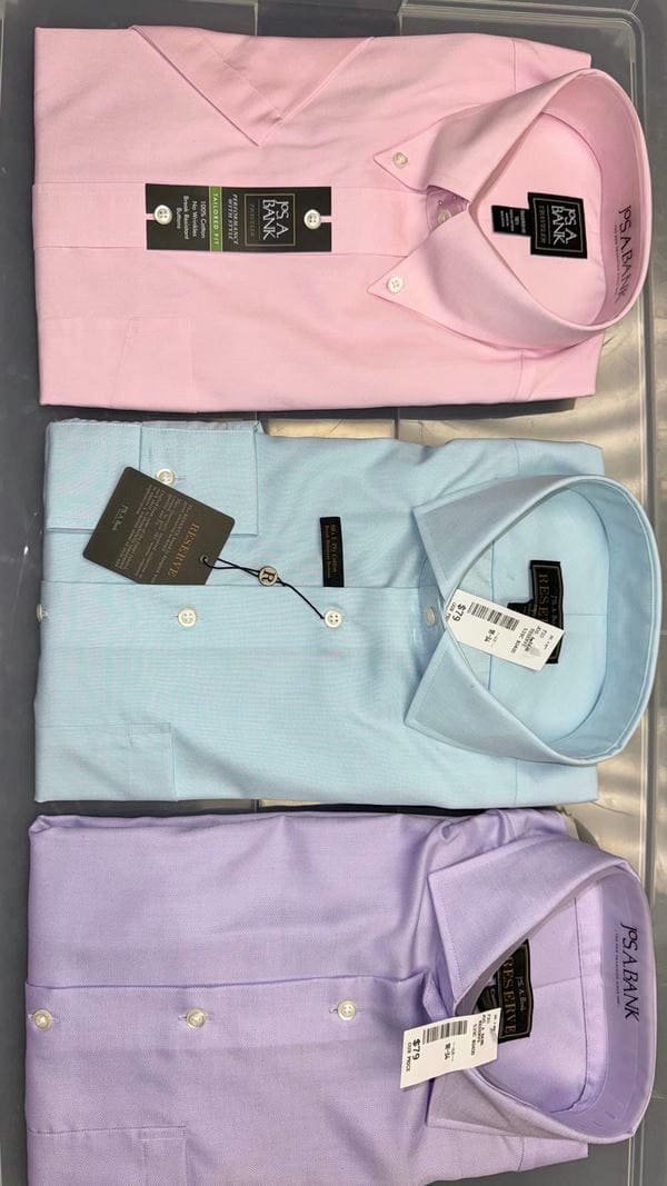 Name Brand Men’s Dress Shirts – Full Load