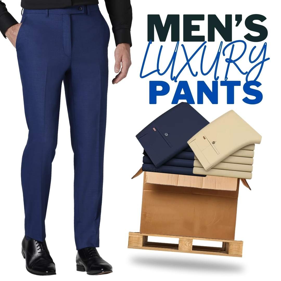 Men’s Dress Pants – Wholesale Truckload for Export and Resale