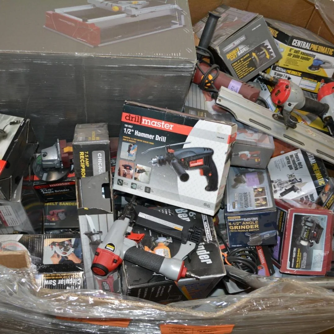 Wholesale Power Tool Liquidation Pallet (300 Pieces), General Merchandise, Overstock
