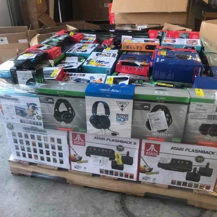 Wholesale Video Game Pallet (150–200 Pieces), Overstock