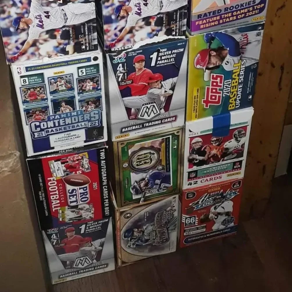 Wholesale Sports Trading Card Pallet (250 Sealed Units), Overstock
