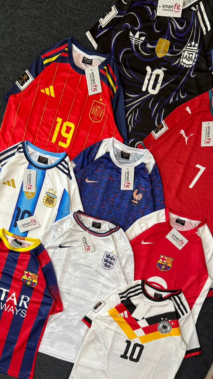 Soccer Jerseys Pallet, Overstock, Wholesale Inventory