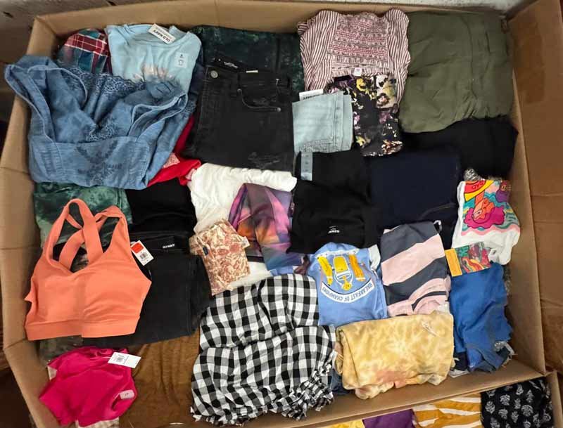 TGT APPAREL Truckload