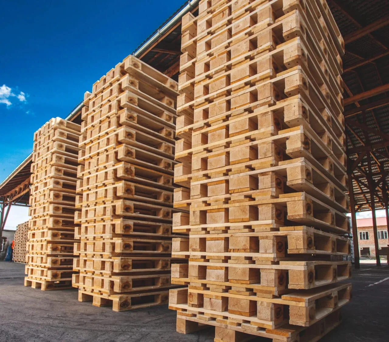 Heavy Duty Wooden Pallets – ISPM 15 Export Grade, Liquidation Pallets, Overstock