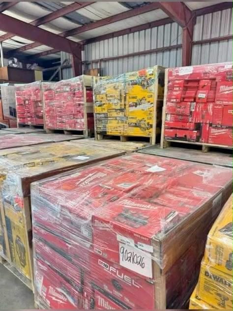 Milwaukee tools Pallet, General Merchandise, Overstock, Wholesale Inventory