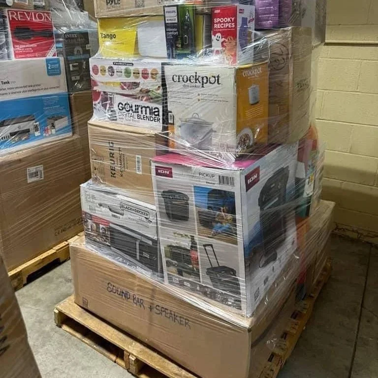 Wholesale Kitchen Appliance Pallet (40–60 Units), General Merchandise, Overstock