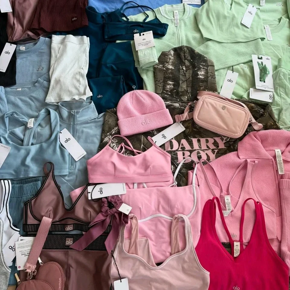 Alo Yoga Apparel Pallet (250 Pieces), Overstock, Wholesale Inventory