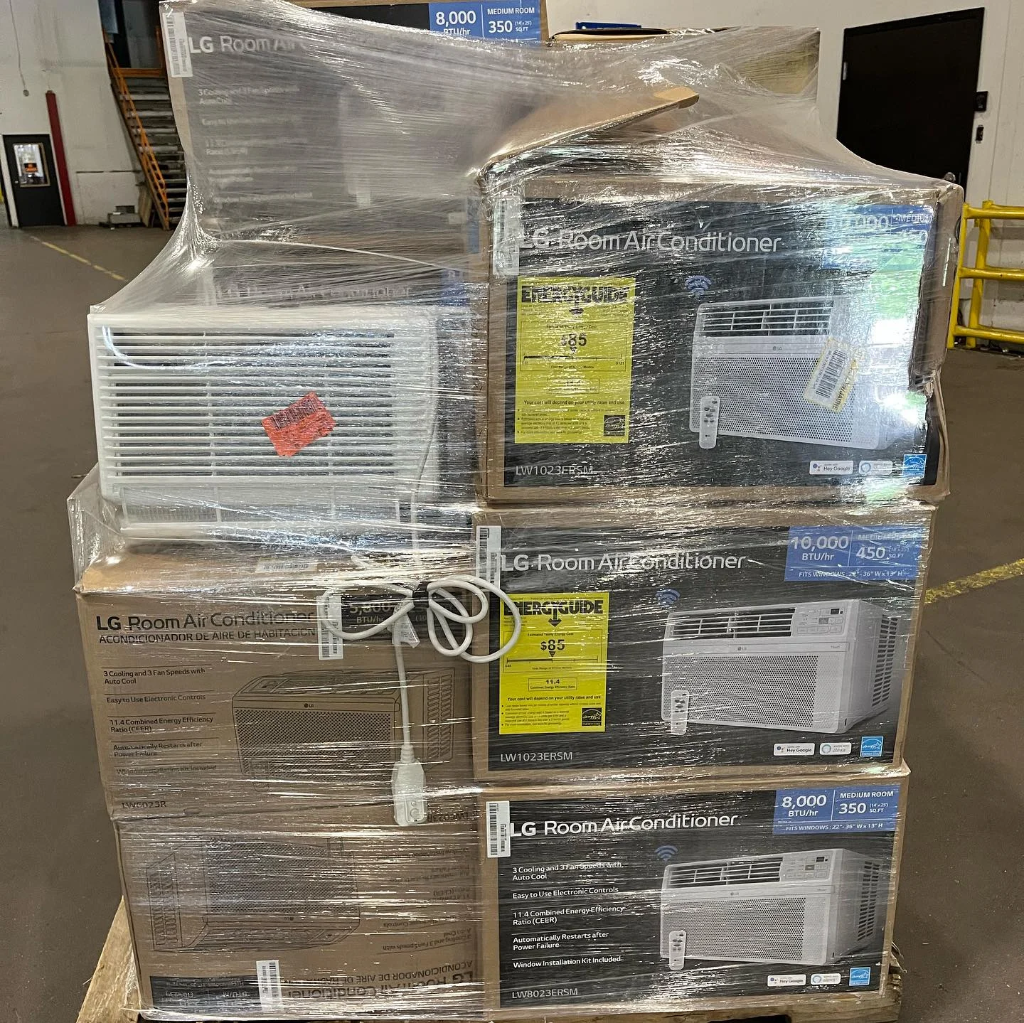 Wholesale Air Conditioner Pallet (15 Units), General Merchandise, Overstock