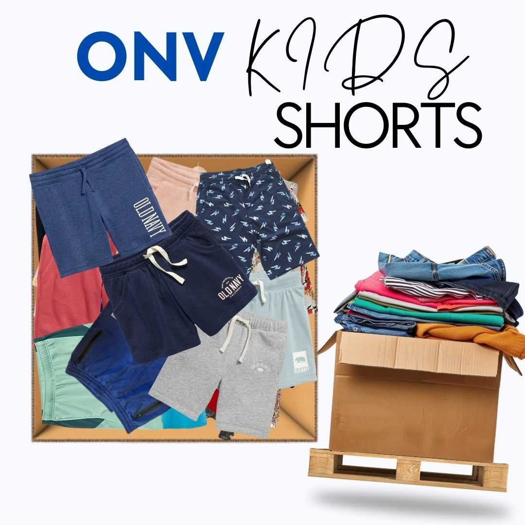 Bulk Lot of Kids' Mixed Shorts