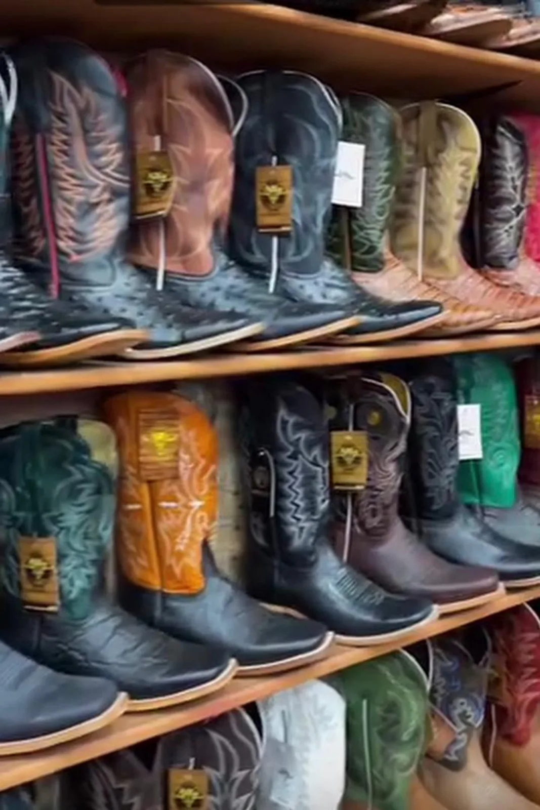 Cowboy Boots Liquidation Pallet
