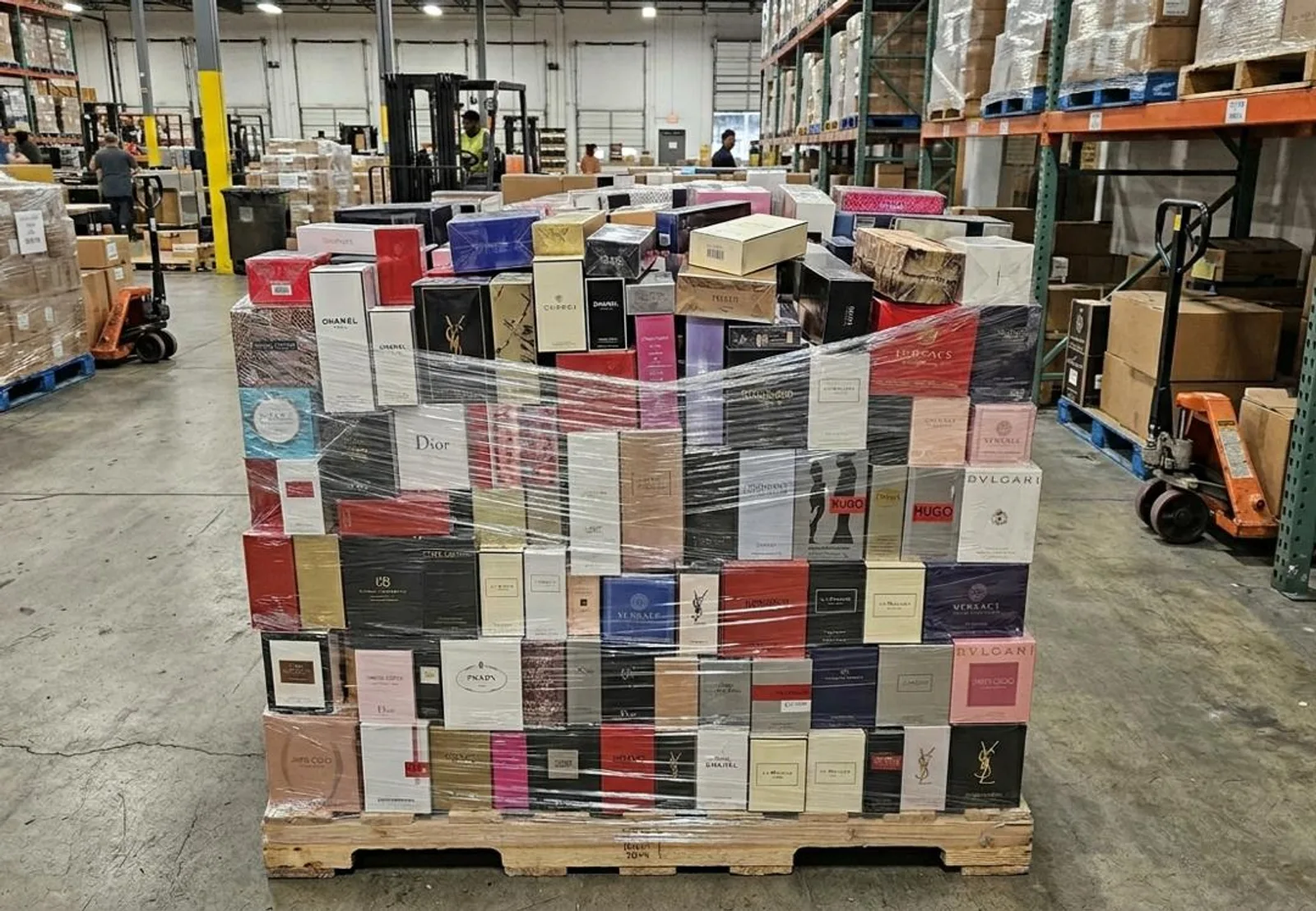 Wholesale Authentic Perfume Pallet for Sale | 1000 Mixed Fragrances