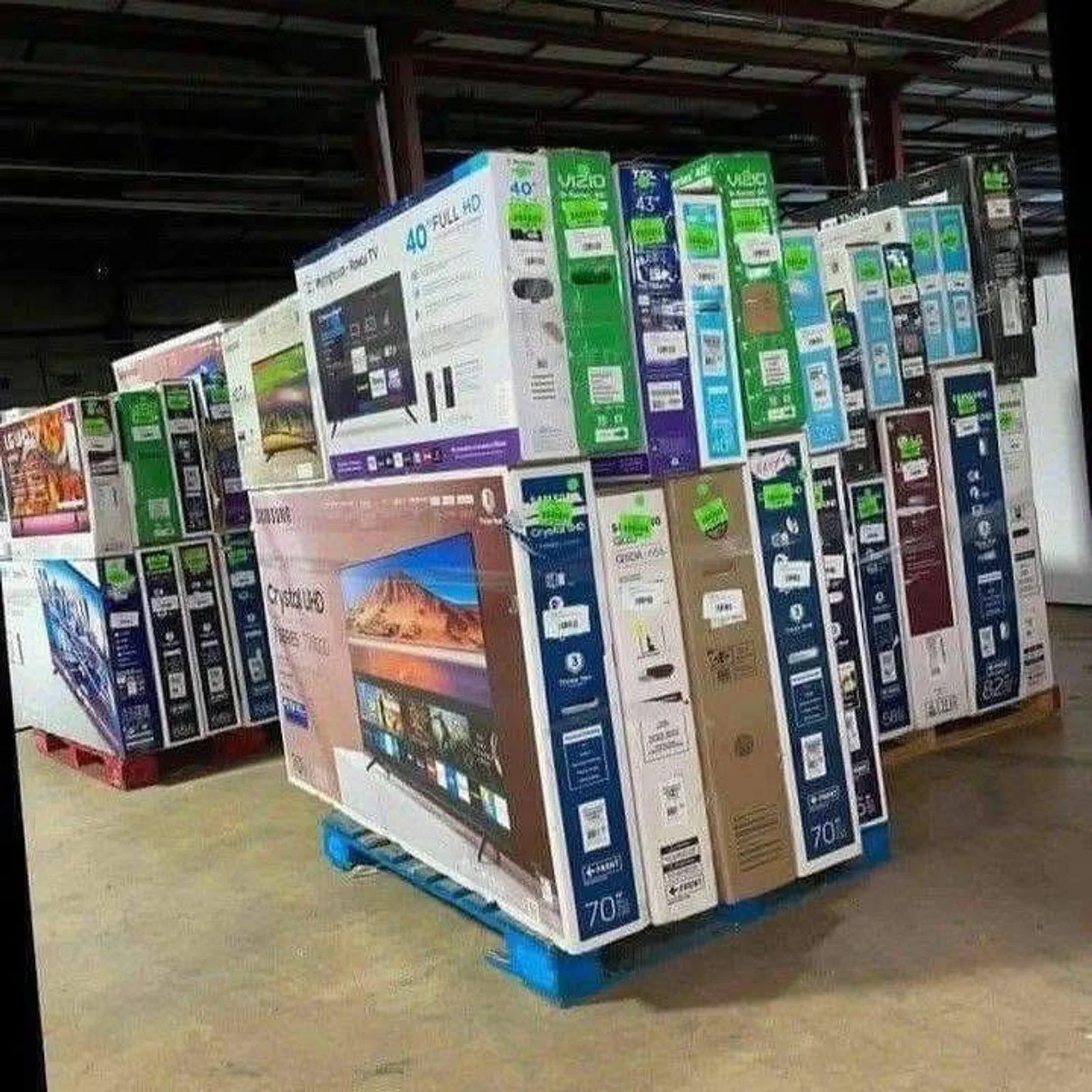 TV Pallets for Sale | Wholesale Smart TV Liquidation Pallets