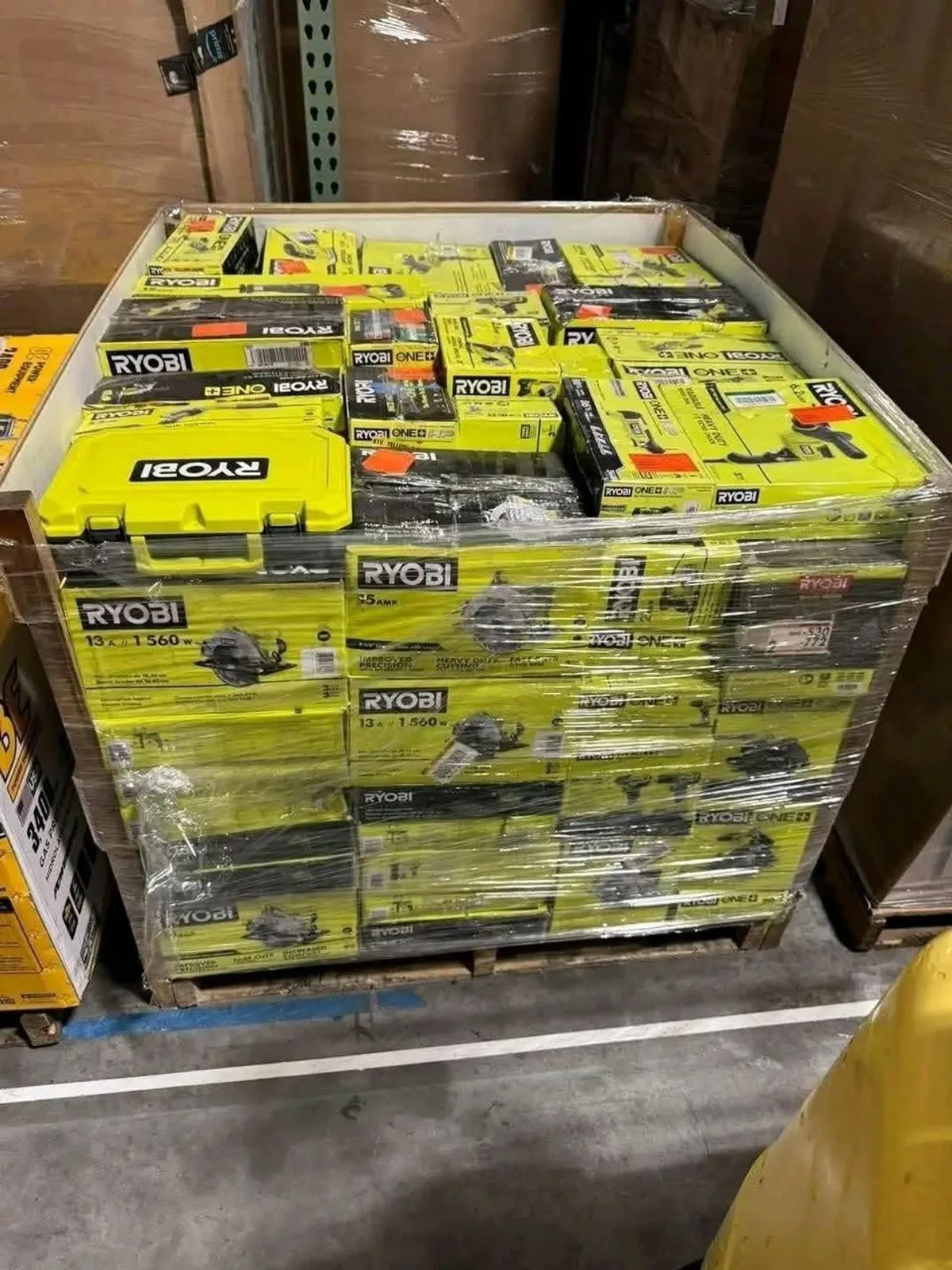 Ryobi Tool Pallets for Sale | Wholesale Ryobi Power Tools Bulk