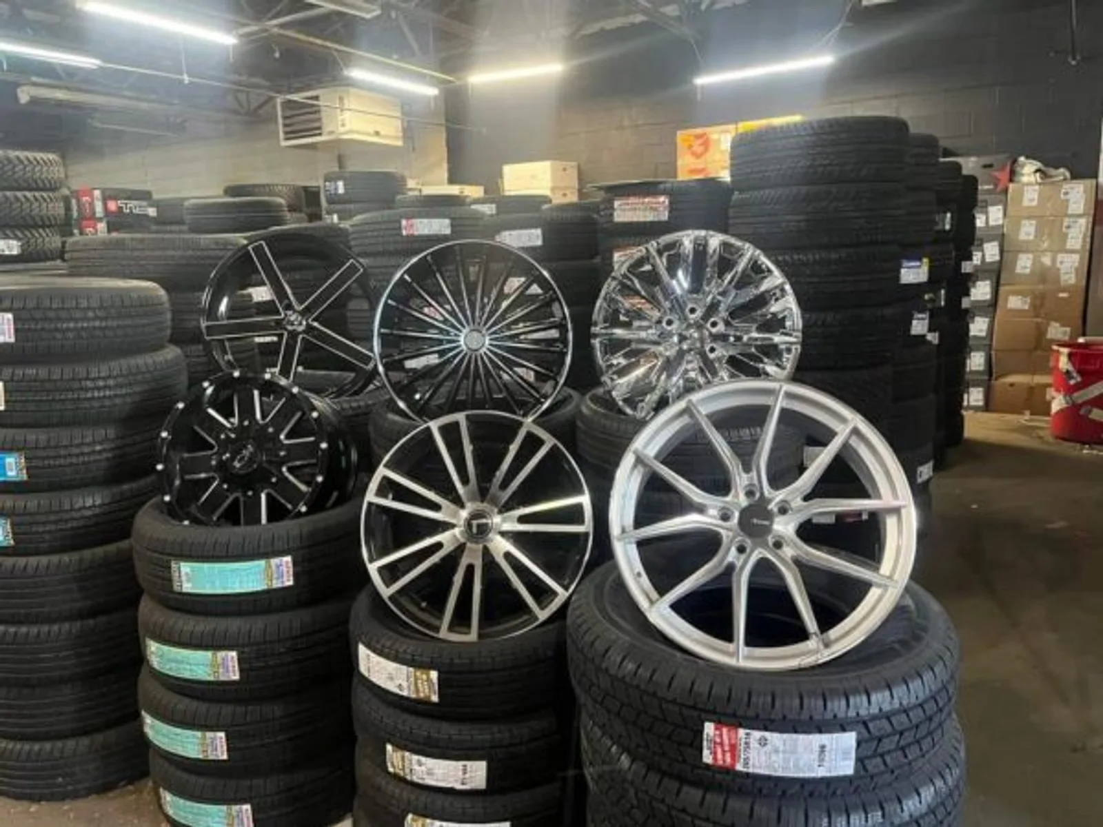 Rims & Tires Liquidation Pallet