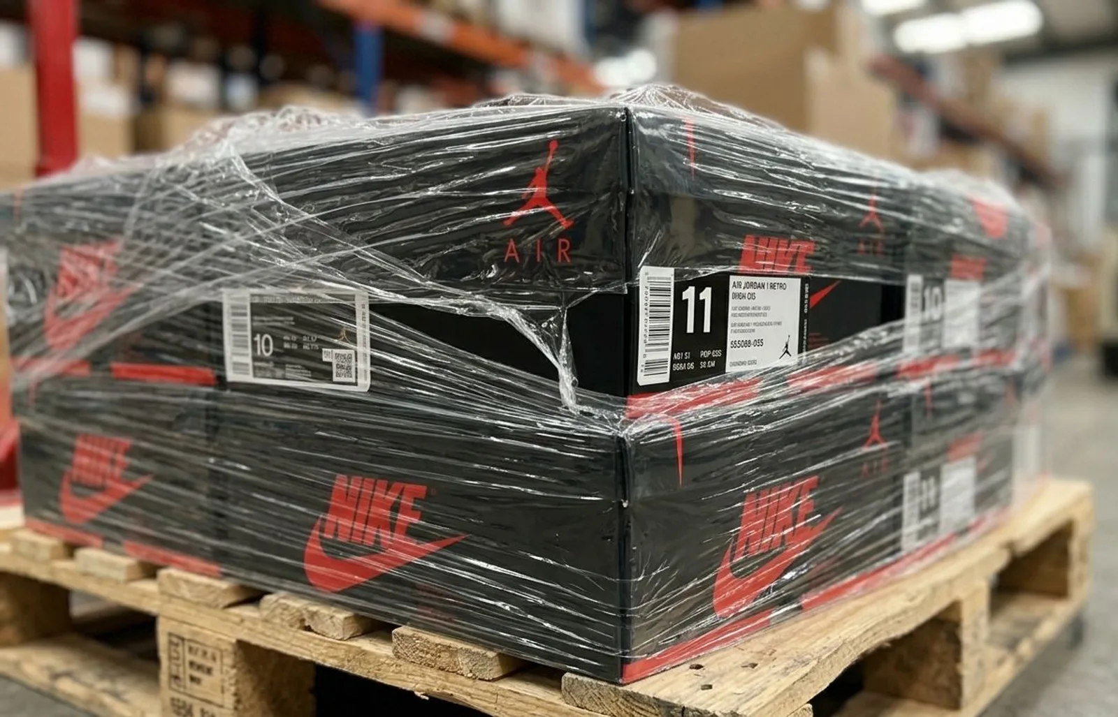Jordan Shoes Pallet for Sale | Wholesale Air Jordans 50 Pairs