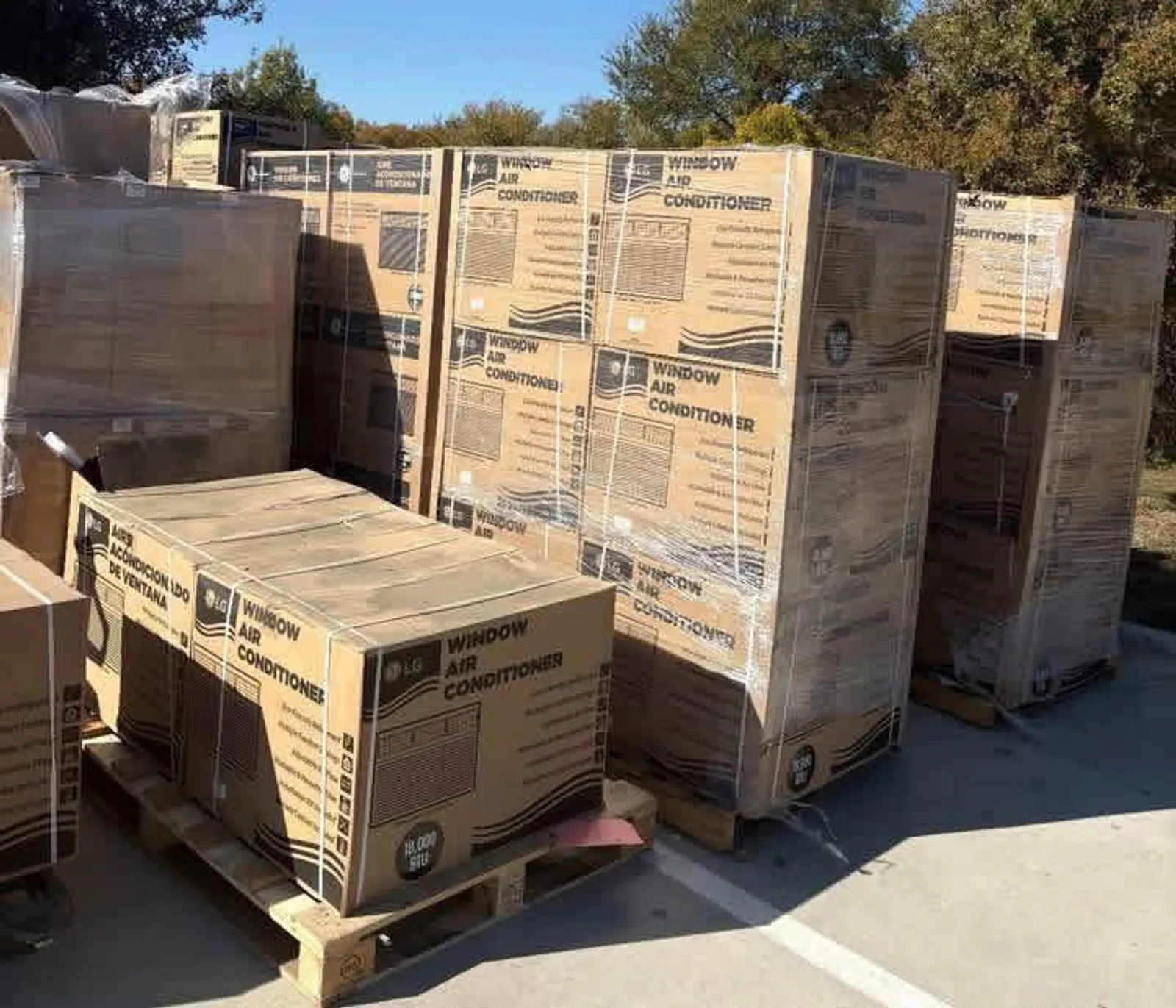 Air Conditioner Pallets for Sale | Wholesale AC Pallets for Resellers