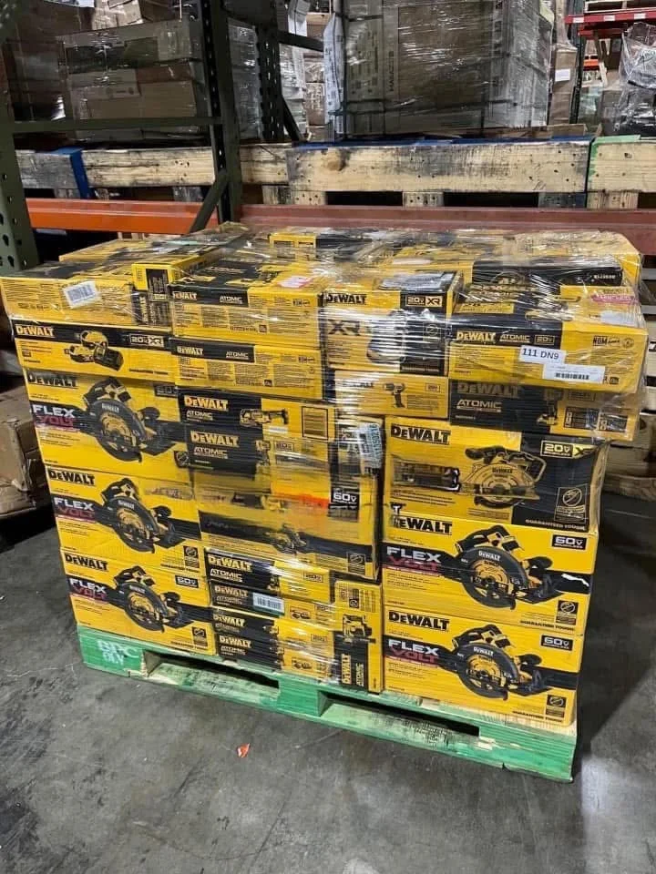 Wholesale DeWALT Tool Pallet (50 Pieces), General Merchandise, Overstock