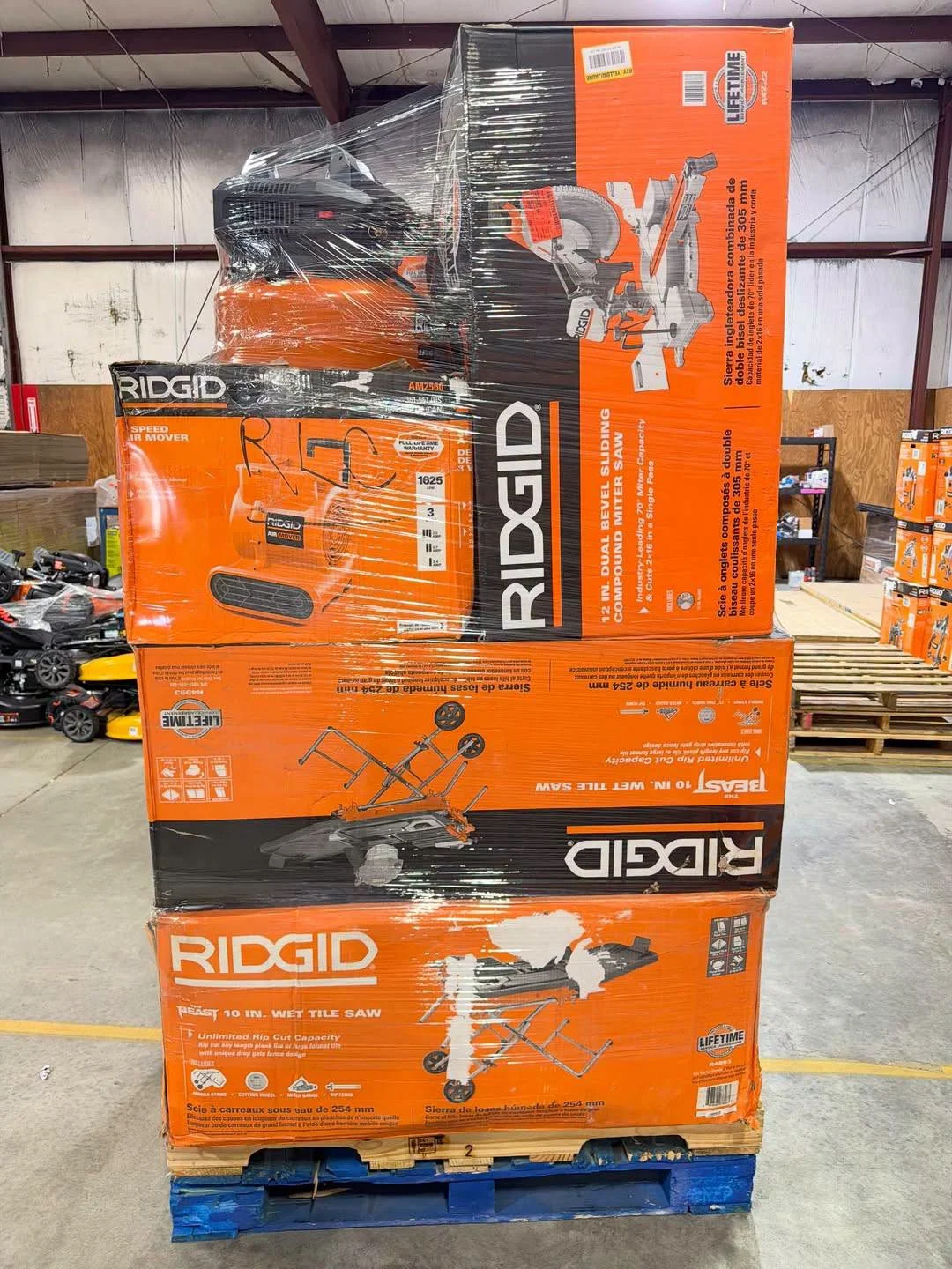 RIDGID Tool Pallet Wholesale (150 Pieces), General Merchandise, Overstock