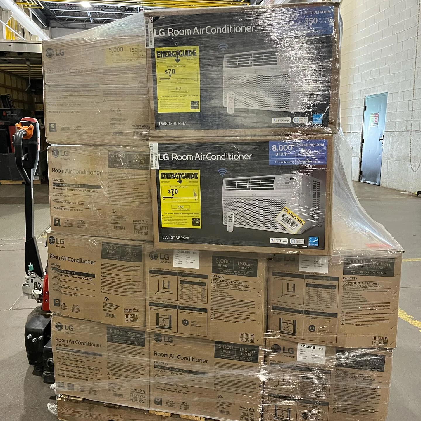 Wholesale Air Conditioner Pallet (15 Units), General Merchandise, Overstock