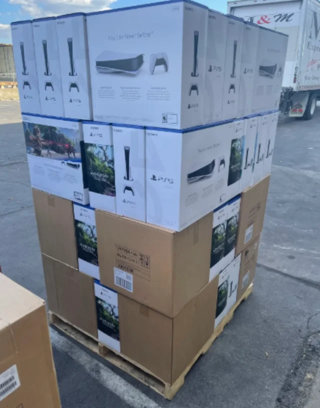 Wholesale PlayStation 5 (PS5) Pallet (12 Consoles), Overstock