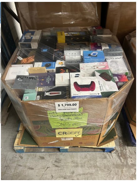 Amazon High Count Electronics, General Merchandise, Overstock, Bulk Resale Lot