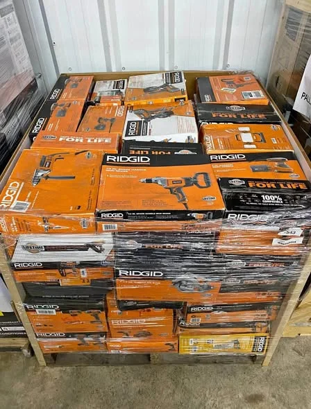 RIDGID Tool Pallet Wholesale (150 Pieces), General Merchandise, Overstock