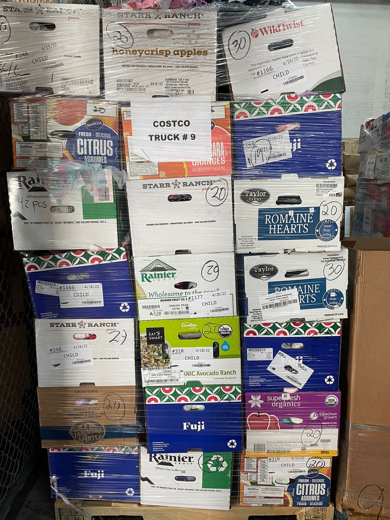 costco liquidation pallets truckload